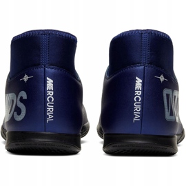 Zapatos de interior Nike Mercurial Superfly 7 Club Mds Ic M BQ5462-401 azul marino azul 4