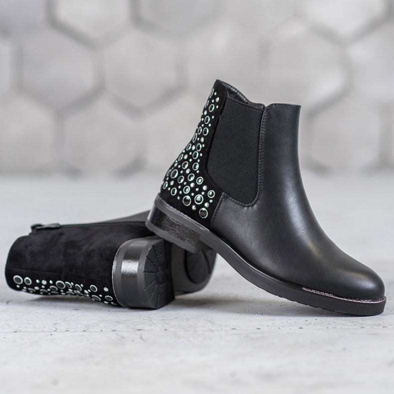 Filippo Botas de mujer negras negro 1