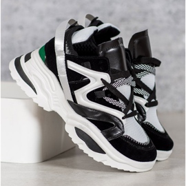 Zapatillas VICES de moda blanco negro multicolor 2