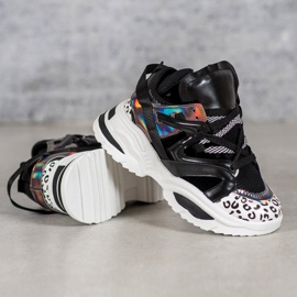 Zapatillas VICES de moda negro multicolor 1