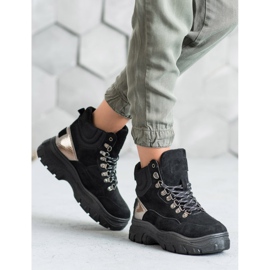 Botas VICES con cordones negro 1
