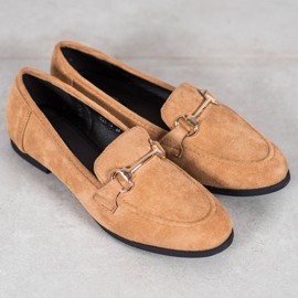 Mocasines VICES de ante marrón 1