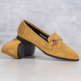 Mocasines VICES de ante amarillo 1