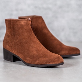 Filippo Botas de cuero clásicas marrón 2
