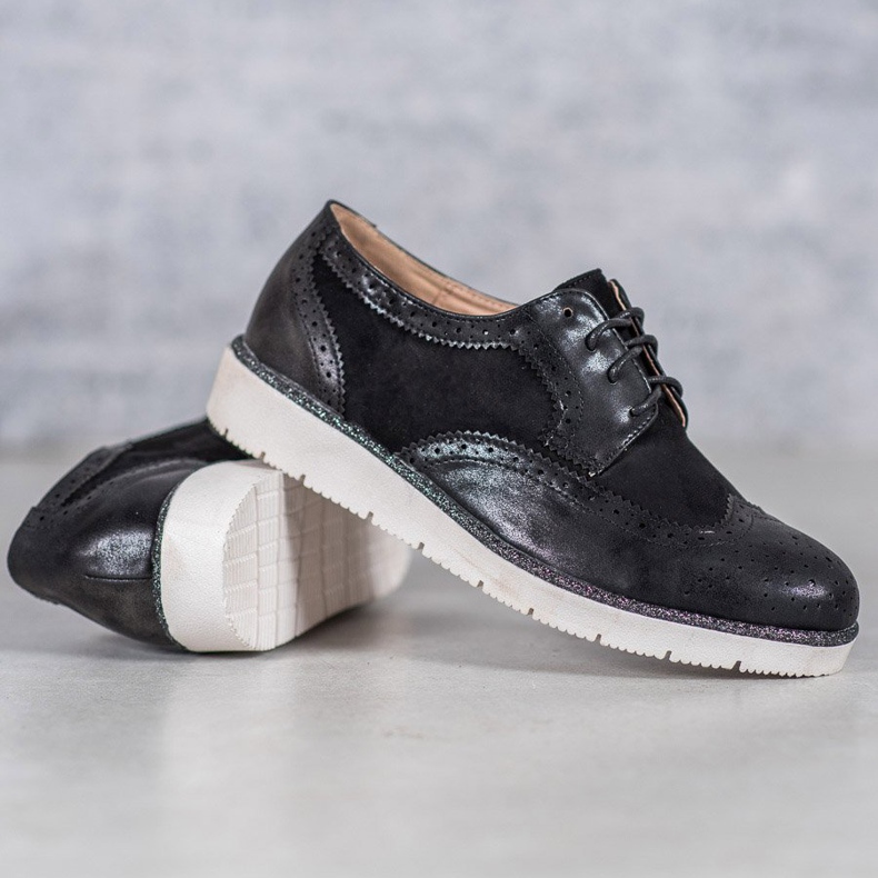 Zapatos de ante VICES negro 1