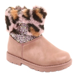 American Club Impresión de leopardo Pink Leopard Girls in Leopard GC45 rosado 1