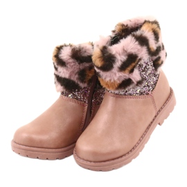 American Club Impresión de leopardo Pink Leopard Girls in Leopard GC45 rosado 3