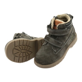 Botas Timberki con Velcro American Club GC43 gris 5