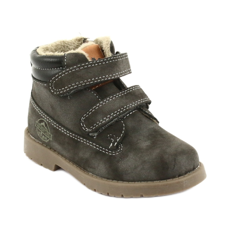 Botas Timberki con Velcro American Club GC43 gris 1