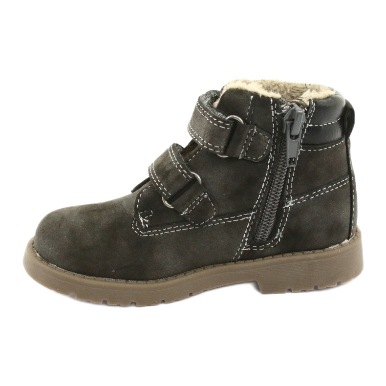 Botas Timberki con Velcro American Club GC43 gris 2