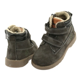 Botas Timberki con Velcro American Club GC43 gris 4