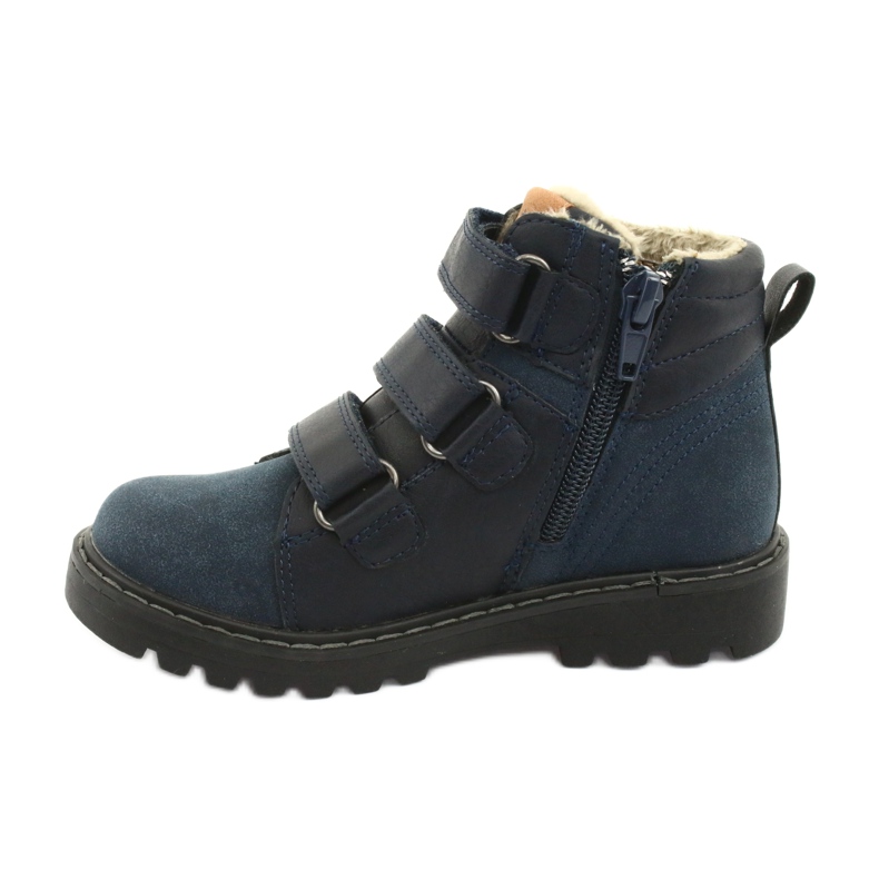 Botas Timberki con Velcro American Club GC40 azul marino 2