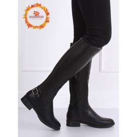 Botas negras, botas negras B-321 Black negro 1 Botas negras, botas negras B-321 Black negro 1