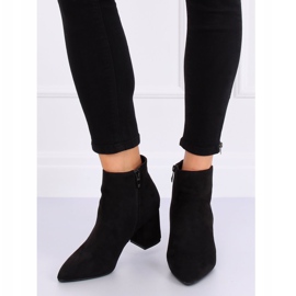 Botas negras de tacón alto Q1AX608-1 Black negro 1