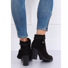Botas negras de tacón VQ-31 Black negro 2