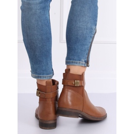Camel 1304 Botines Chelsea Camel para mujer marrón 3