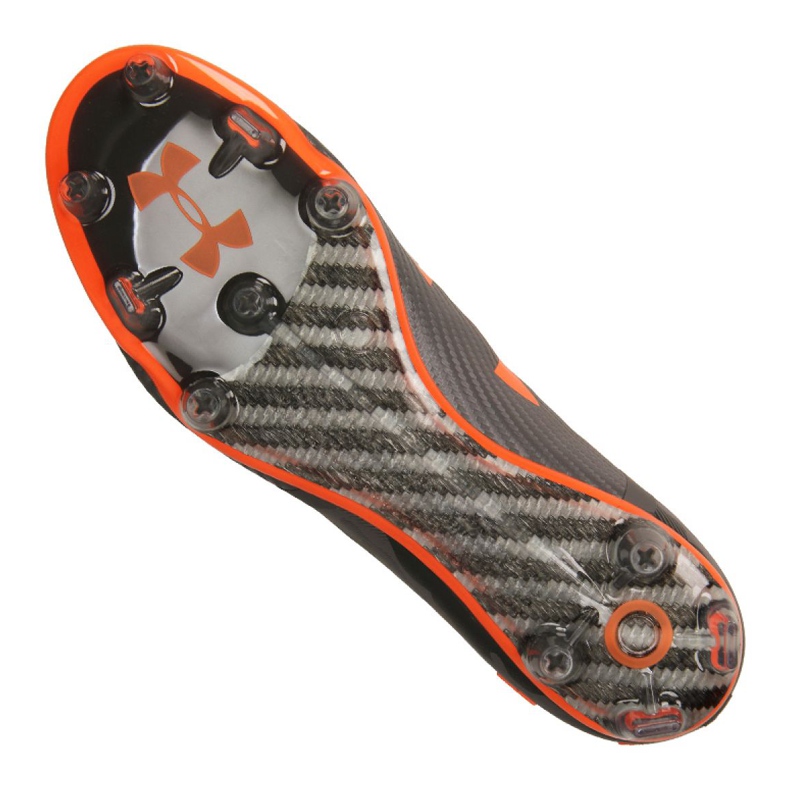 Botas de fútbol Under Armour Spotlight Fg M 3021747-101 gris gris 1