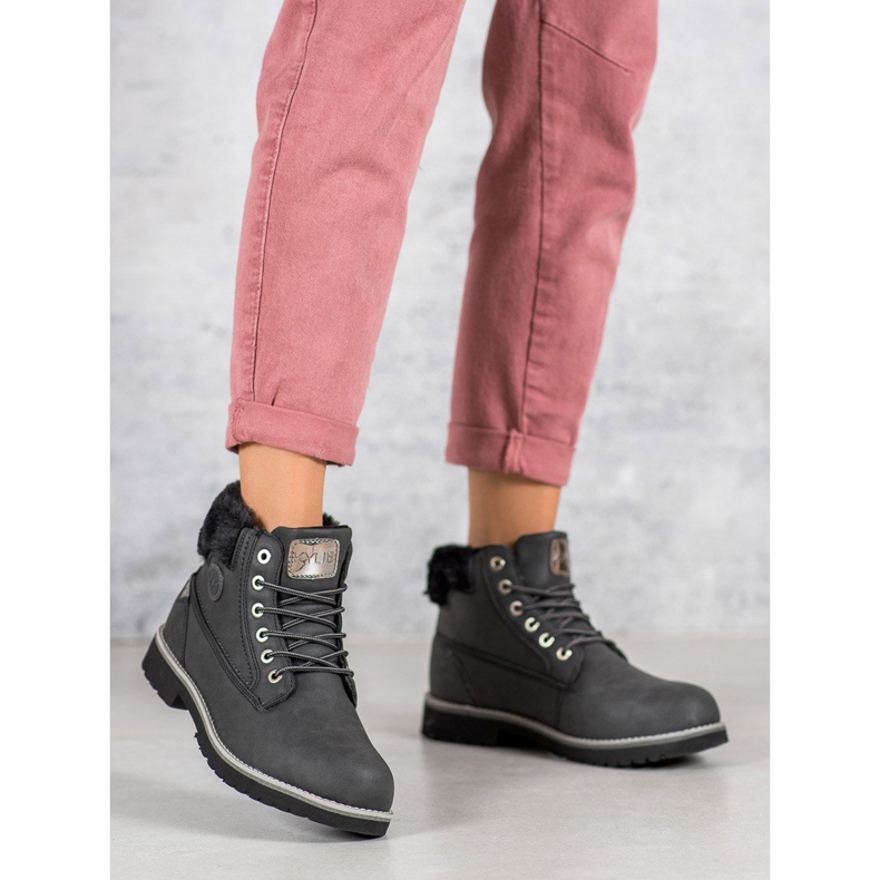 Kylie Tramperos gris oscuro 2