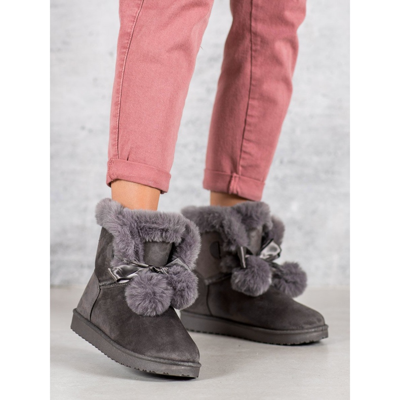 Mukluki gris de moda 1 Mukluki gris de moda 1