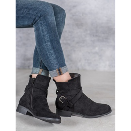 Filippo Botines de ante negro 1