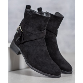 Filippo Botines de ante negro 4