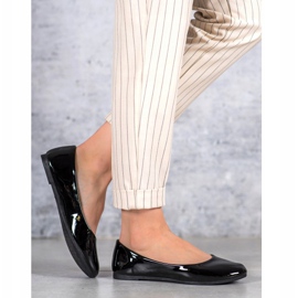 Bailarinas VICES lacadas negro 2 Bailarinas VICES lacadas negro 2