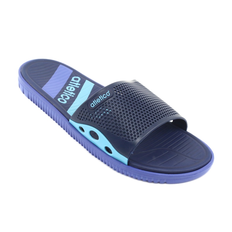 Atletico 6168 Pantuflas Atlético de Piscina azul marino azul 1