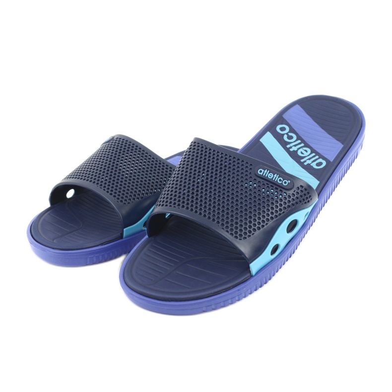 Atletico 6168 Pantuflas Atlético de Piscina azul marino azul 2