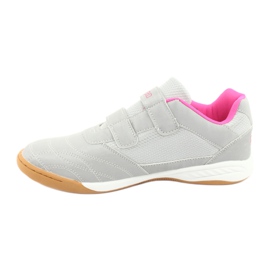 Zapatos Kappa Kickoff T Jr 260509T 1522 rosa gris 2