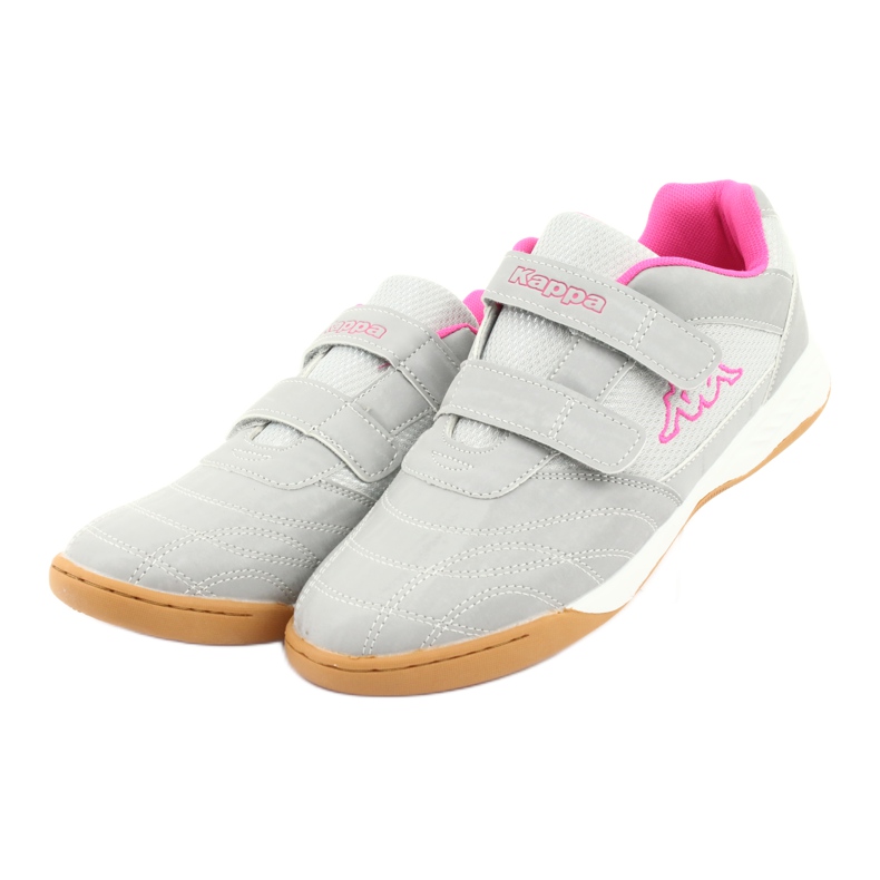 Zapatos Kappa Kickoff T Jr 260509T 1522 rosa gris 3
