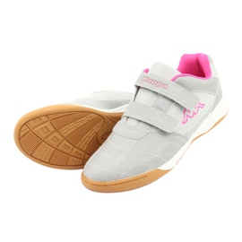 Zapatos Kappa Kickoff T Jr 260509T 1522 rosado gris 5