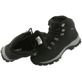 Zapatillas de senderismo Atletico 57089 negras negro 6