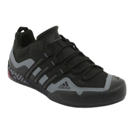 Zapatos adidas Terrex Swift Solo M D67031 negro gris 2 Zapatos adidas Terrex Swift Solo M D67031 negro gris 2