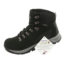 Atletico 66176 zapatillas de senderismo negras atadas negro 7