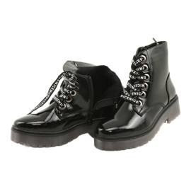 Botas cordones Sergio Leone 726 cordones negro 5