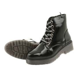 Botas cordones Sergio Leone 726 cordones negro 6