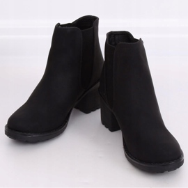 Botines Chelsea negros, negro L2065 Negro 1