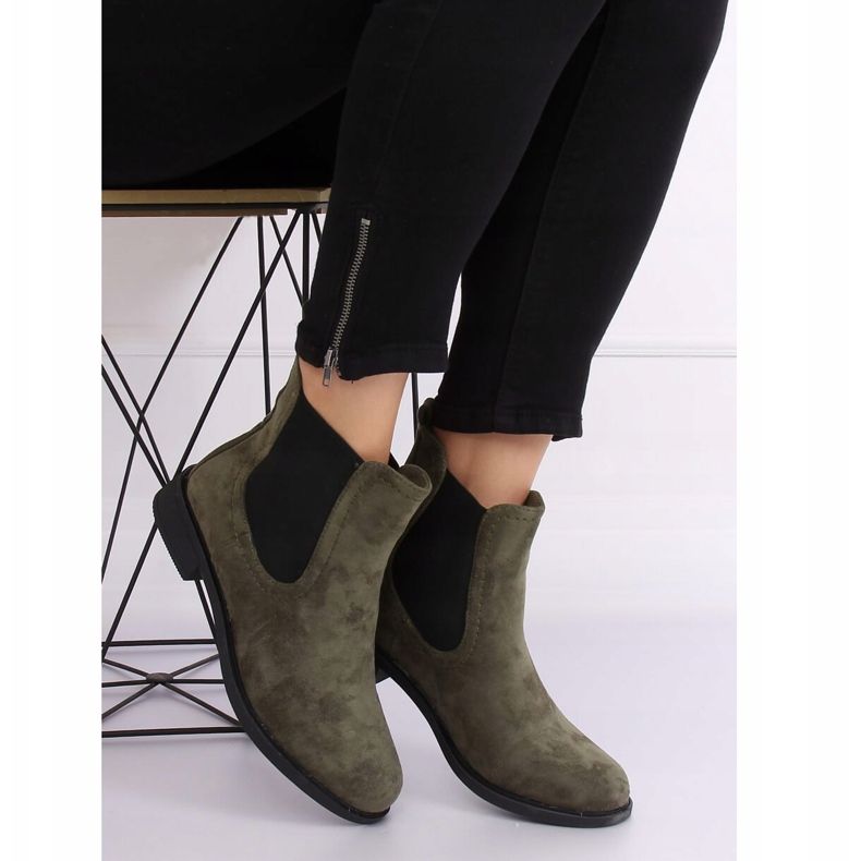 Verde Botas Jodhpur B-6856 Verde 1