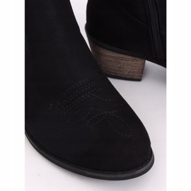 Negro CM-9M1-1 Botas camperas negras 2