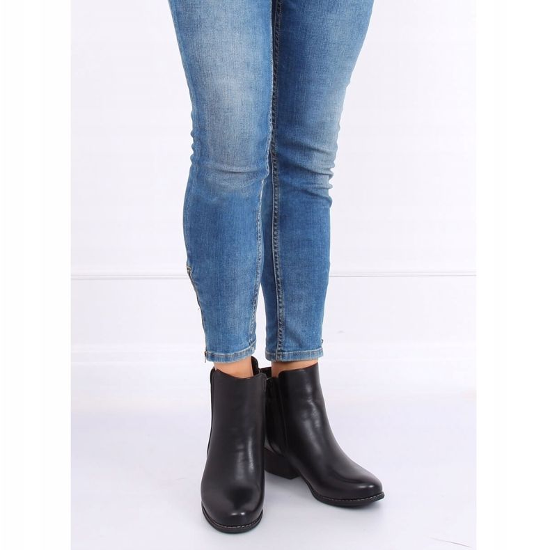 Botas negras Jodhpur, negras 6391 Black negro 2