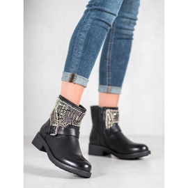 Bestelle Botas con cristales negro 3