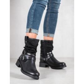 SHELOVET Botas altas negras negro 5