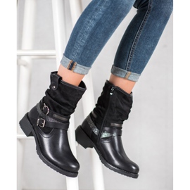 SHELOVET Botas altas negras negro 1