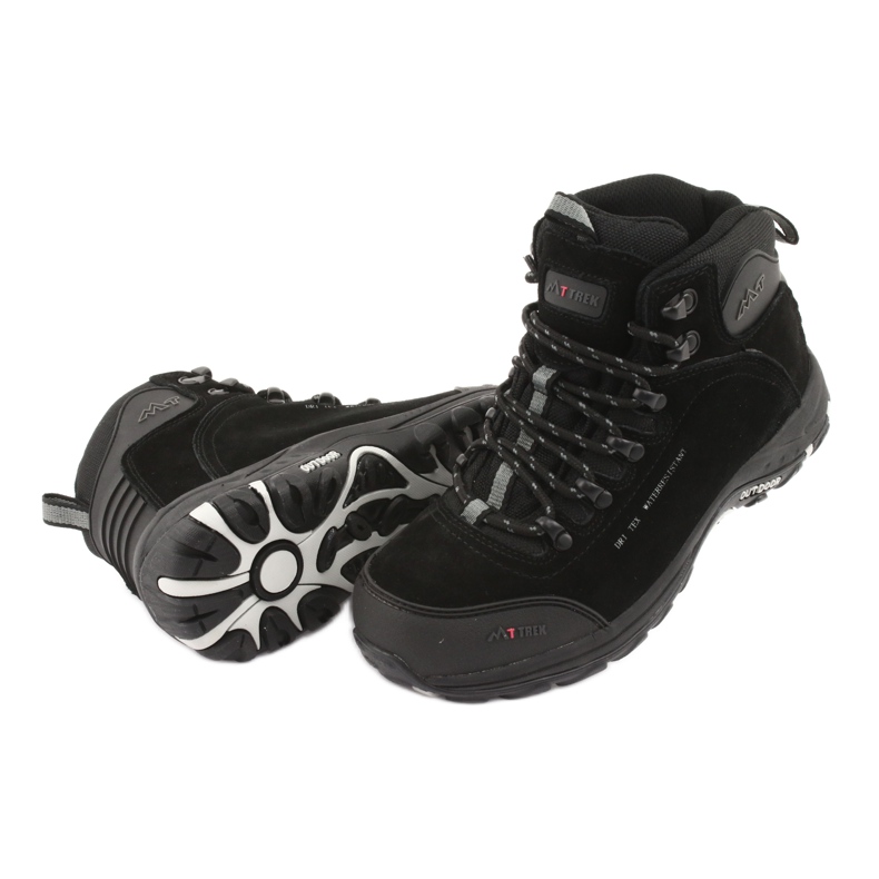 Botas de montaña con membrana MtTrek 031 negro 4