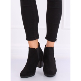Botas negras de tacón alto H9261 Negro 3