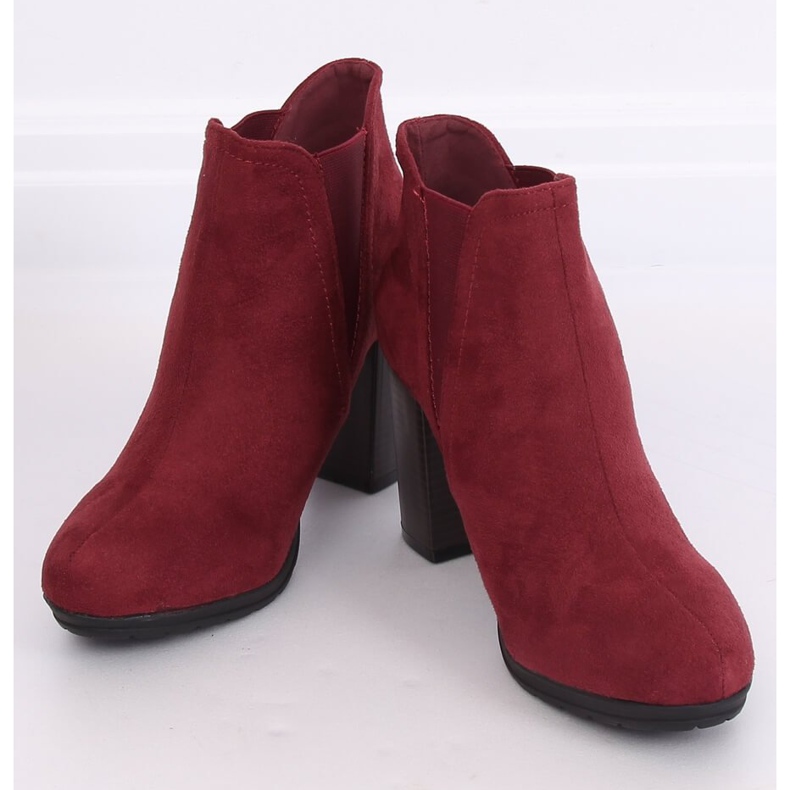 Botas de tacón, burdeos H9261 Burdeos rojo 1 Botas de tacón, burdeos H9261 Burdeos rojo 1