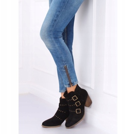 Botas de vaquero negras L88-162 Negro 2 Botas de vaquero negras L88-162 Negro 2