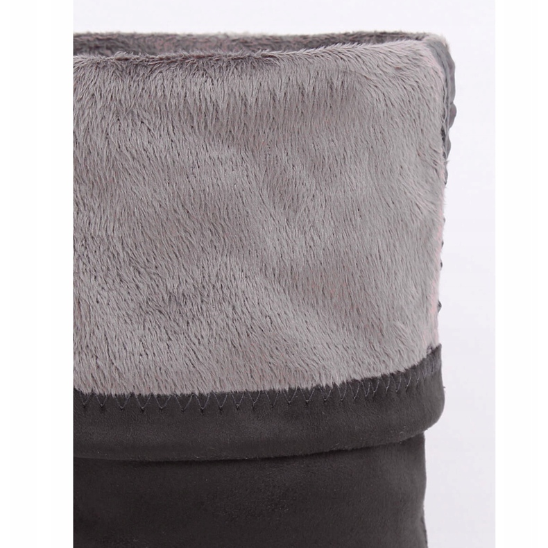 Botas planas grises 13X993-95 Dark Grey 2