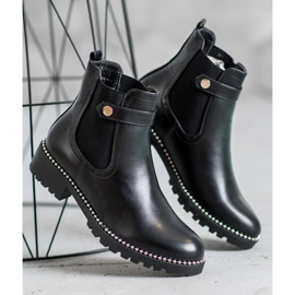 Seastar Botines chelsea negros 2