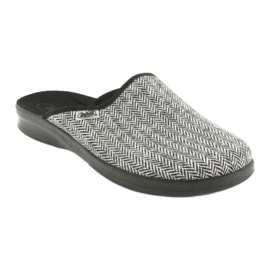 Zapatos befado hombre pu 548M023 negro gris 1